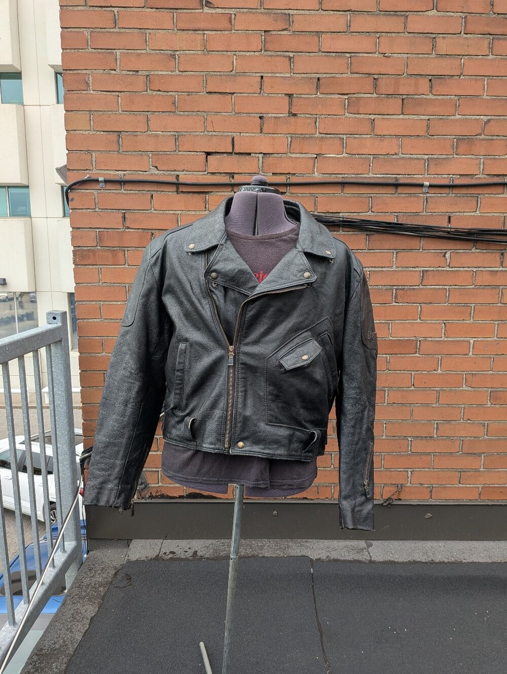 Bristol Classic Asymmetric Biker Jacket